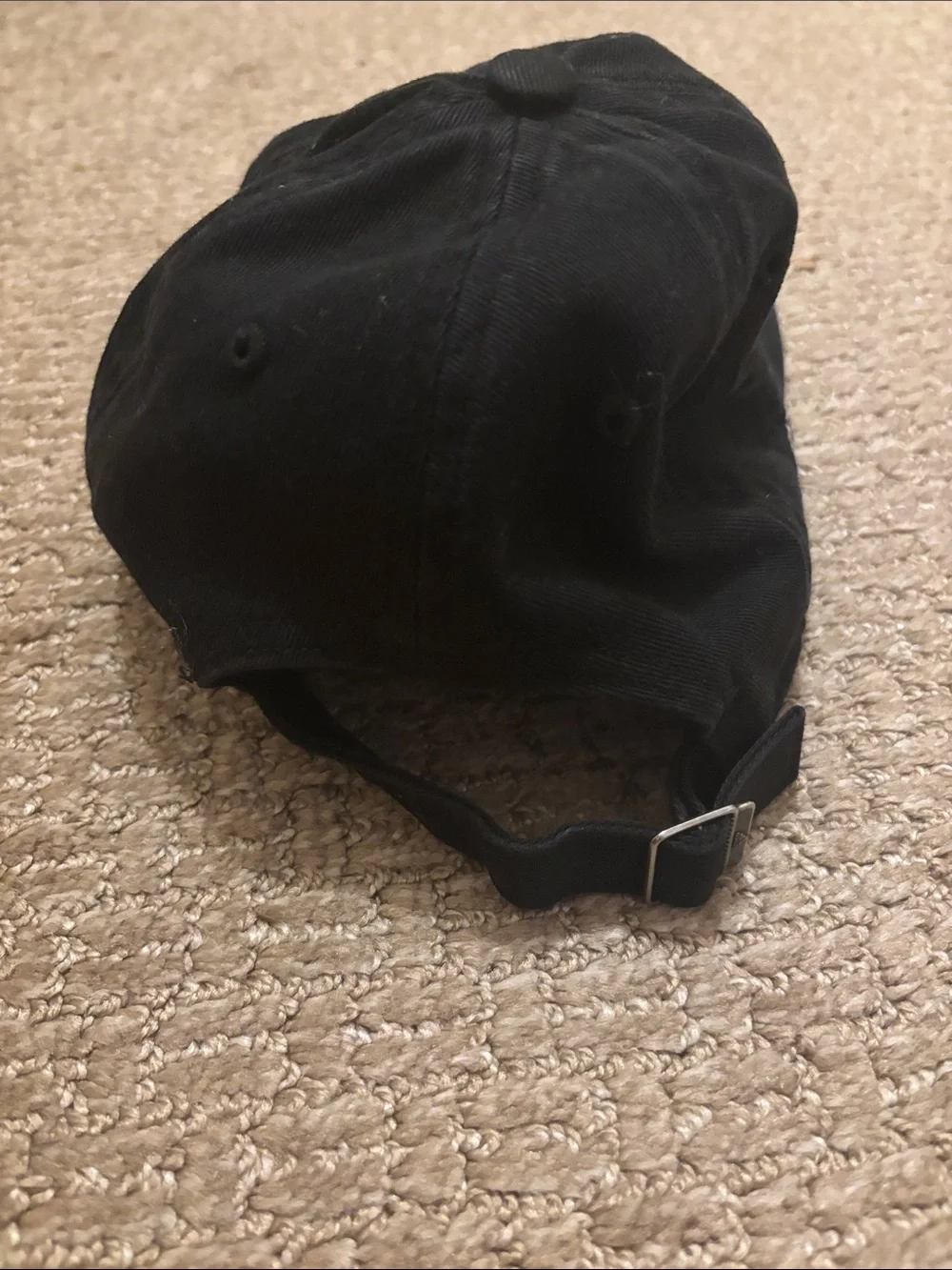 Adidas Black Strapback Hat